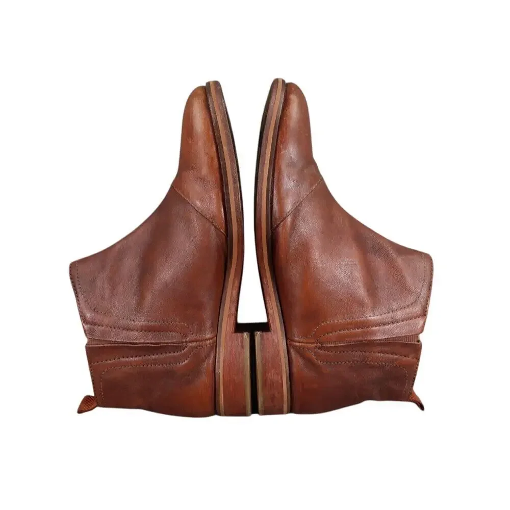 J Shoes Womens 6.5 Boots Classic Leather Kellen Ankle Bootie Zip Artisan Comfort